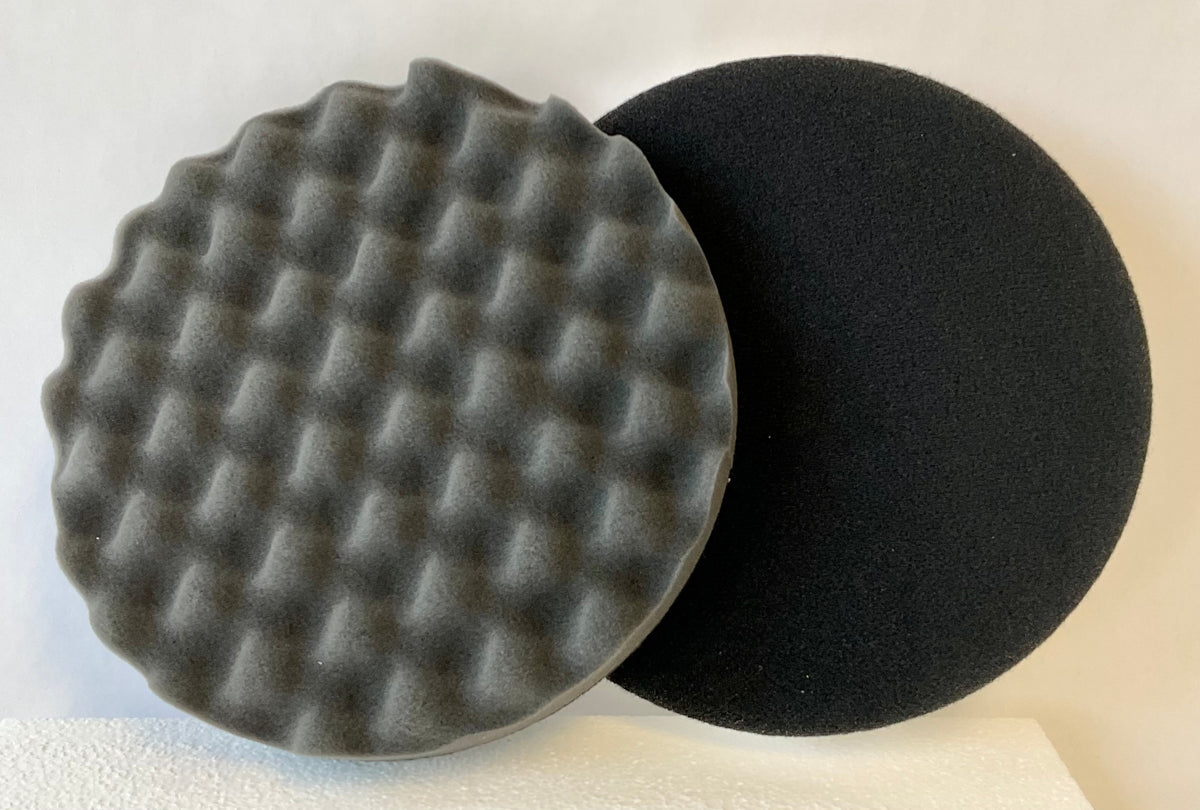 2 Pack Chamaleon LASER Waffle Polishing Pads 8” SOFT & 8” HARD FREE Refinish Depot