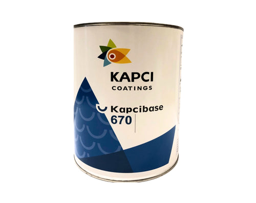 Quart Kapci 670 solvent Paint Basecoat any code 2 stage 1:1 Mix ratio National Rule VOC