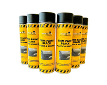 Load image into Gallery viewer, TRIM BLACK PAINT Plastic &amp; Bumper 17oz x 6 Aerosols Spray Autobody Exterior FREE SHIPPING!