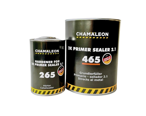 465 2K HS Primer Sealer 1 Gallon Kit BLACK, GREY, WHITE 2.1 VOC 4:1 Mix ratio & 265 Hardener