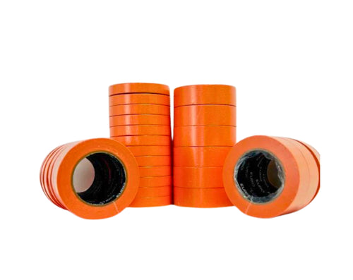 4 Sleeves Mix Box Orange Masking Tape: 3/4