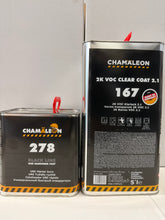 Load image into Gallery viewer, 167 Chamaleon European Clear Coat 2K 2:1 Mix High Gloss 7.5L kit