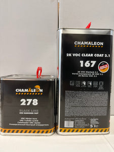 167 Chamaleon European Clear Coat 2K 2:1 Mix High Gloss 7.5L kit