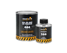Load image into Gallery viewer, 466 2K DTM Primer Sealer 1 Quart GREY or WHITE 4:1 Mix + 266 Hardener Kit 4.5 VOC