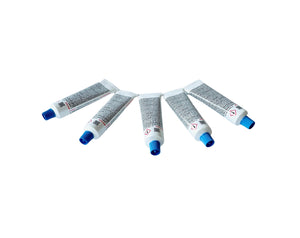 5x 80g tube BPO-Paste Blue Cream Hardener for Body Filler (as UPOL) REPAIR PUTTY