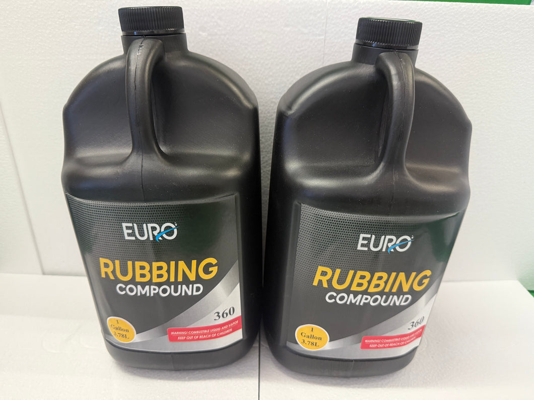 EURO HEAVY CUT Rubbing Compound 2 Gallons WHITE Heavy Cut