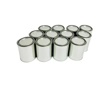 Load image into Gallery viewer, Dozen 12x 1 Pint Empty Metal paint cans with lids Automotive Paint Container FREE SHIPPING!