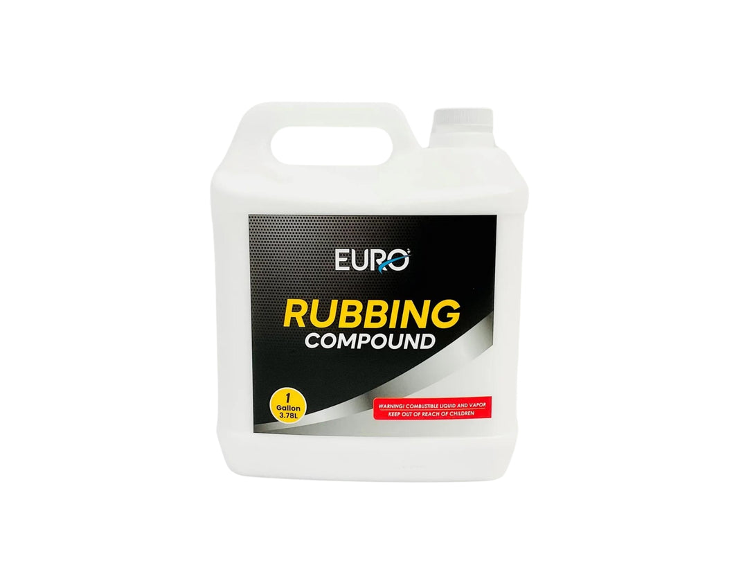 EURO HEAVY CUT Rubbing Compound 1 Gallon WHITE Heavy Cut (Similar to 3M 36061)