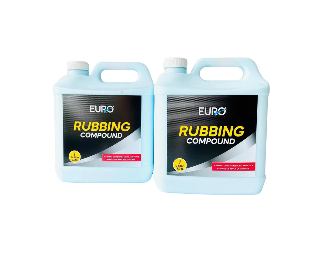 EURO BLUE RUBBING COMPOUND 2 Gallons (Similar M100 Meguiar's) Mirror Glaze Pro Speed FREE SHIPPING!