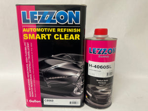 Lezzon Smart Clear Coat 8060 GALLON Kit 4:1 with Hardener