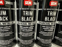 Load image into Gallery viewer, SEM 39033 TRIM BLACK CHARCOAL METALLIC Spray Aerosol 12oz 6 cans