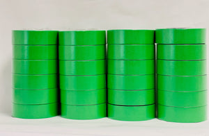 Full Case of 4 Sleeves Green Masking Tape 1-1/2" (24 rolls) Automotive Bodyshop