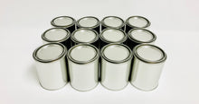 Load image into Gallery viewer, Dozen 12x 1 Pint Empty Metal paint cans with lids Automotive Paint Container FREE SHIPPING!