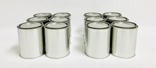 Load image into Gallery viewer, Dozen 12x 1 Pint Empty Metal paint cans with lids Automotive Paint Container FREE SHIPPING!