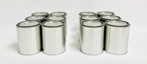 Dozen 12x 1 Pint Empty Metal paint cans with lids Automotive Paint Container FREE SHIPPING!