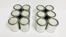 Load image into Gallery viewer, Dozen 12x 1 Pint Empty Metal paint cans with lids Automotive Paint Container FREE SHIPPING!