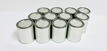 Load image into Gallery viewer, Dozen 12x 1 Pint Empty Metal paint cans with lids Automotive Paint Container FREE SHIPPING!