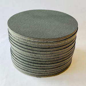 15 Velour Discs mat foam (150mm) 6" Autobody Wet Sanding Paint FREE SHIPPING!