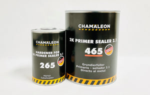 2x 1Gallon 465 OR 466 2K HS Primer Sealer BLACK & WHITE + 2x 1Qt Hardeners FREE SHIPPING!