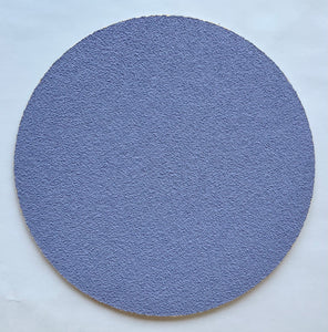 100 Discs Ceramic Sandpaper P80 Grit (no holes) hook & loop New 6" inch (150mm)