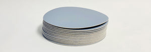 50-Discs Ceramic Sandpaper Brand New (NO HOLES) 6" inch  hook & loop (150mm)