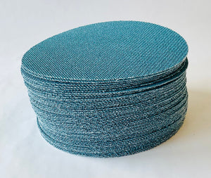 50 Ceramic Net Discs P80 GRIT 6" sanding (hook & loop) Autobody Abrasives FREE SHIPPING!