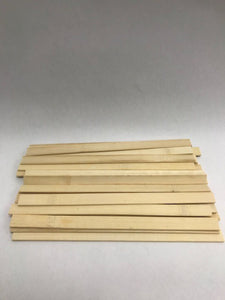 Paint Mixing / Stirring Sticks Bamboo 12" (300 pcs) FREE SHIPPING!
