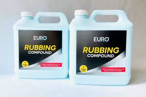 EURO BLUE RUBBING COMPOUND 2 Gallons (Similar M100 Meguiar's) Mirror Glaze Pro Speed FREE SHIPPING!