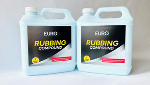 EURO BLUE RUBBING COMPOUND 2 Gallons (Similar M100 Meguiar's) Mirror Glaze Pro Speed FREE SHIPPING!