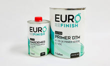Load image into Gallery viewer, EURO 2K DTM HS Primer Sealer 1 Gallon Kit 2.1 VOC 4:1 Mix ratio Easy to sand &amp;  Hardener (1 Quart)