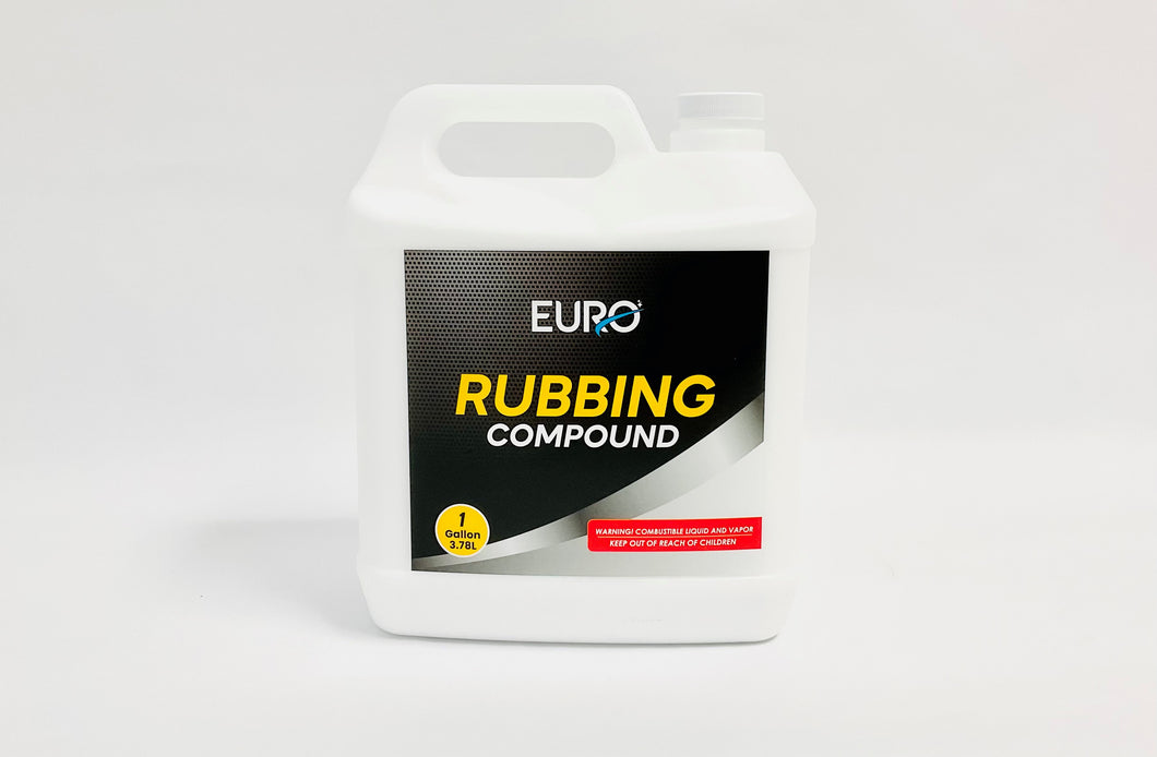EURO HEAVY CUT Rubbing Compound 1 Gallon WHITE Heavy Cut (Similar to 3 –  Refinish Depot