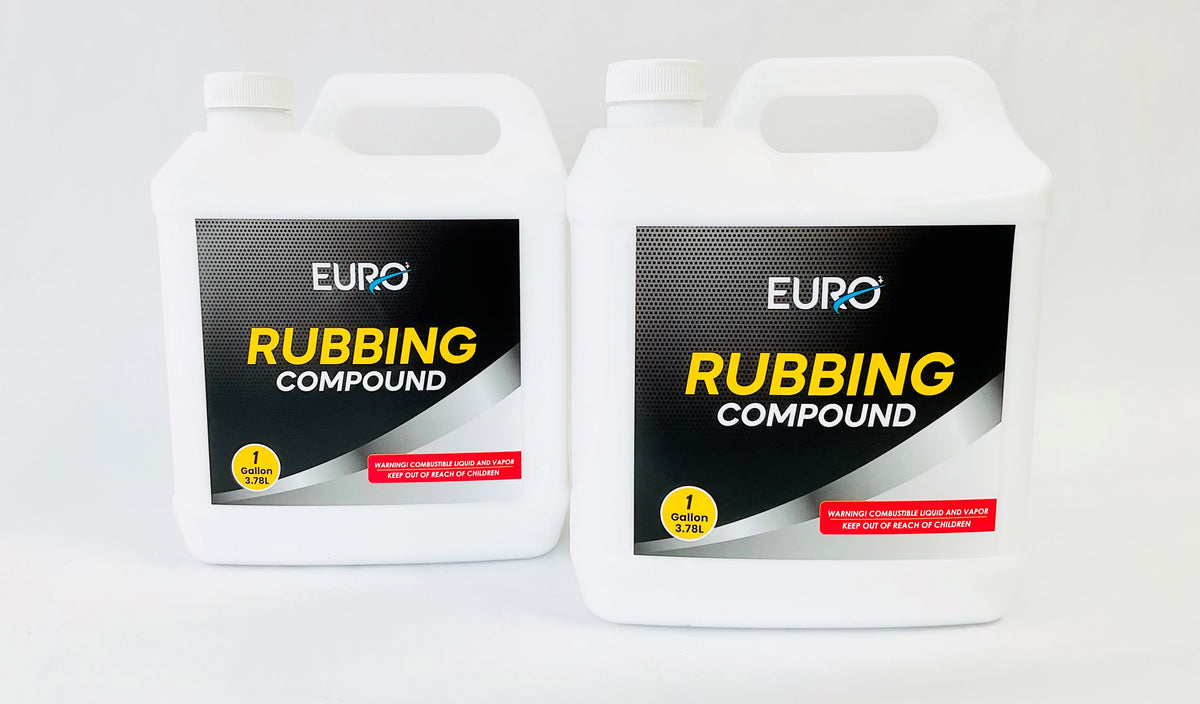 EURO HEAVY CUT Rubbing Compound 2 Gallons WHITE Heavy Cut