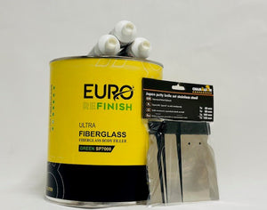 Fiberglass 3L Medium strands similar to upol Fibral easy sand made in Europe FREE Spot Putty