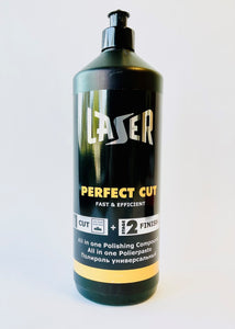 LAZER Perfect Cut All-in-One Polishing Compound + 3 Microfiber Towels 350GSM Laser