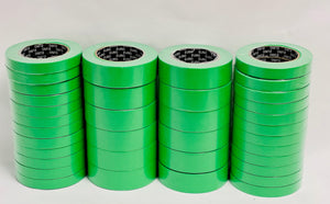4 Sleeves Mix Box Green Masking Tape: 3/4" (24 rolls) & 1-1/2" (12 rolls) Automotive Bodyshop