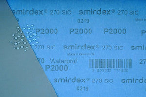 50 Sheets Waterproof Sandpaper 9"x11" Wet Sanding Grit Options: P320 - P3000 Autobody Abrasives
